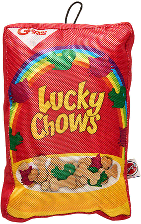 Fun Food Lucky Chows Dog Toy